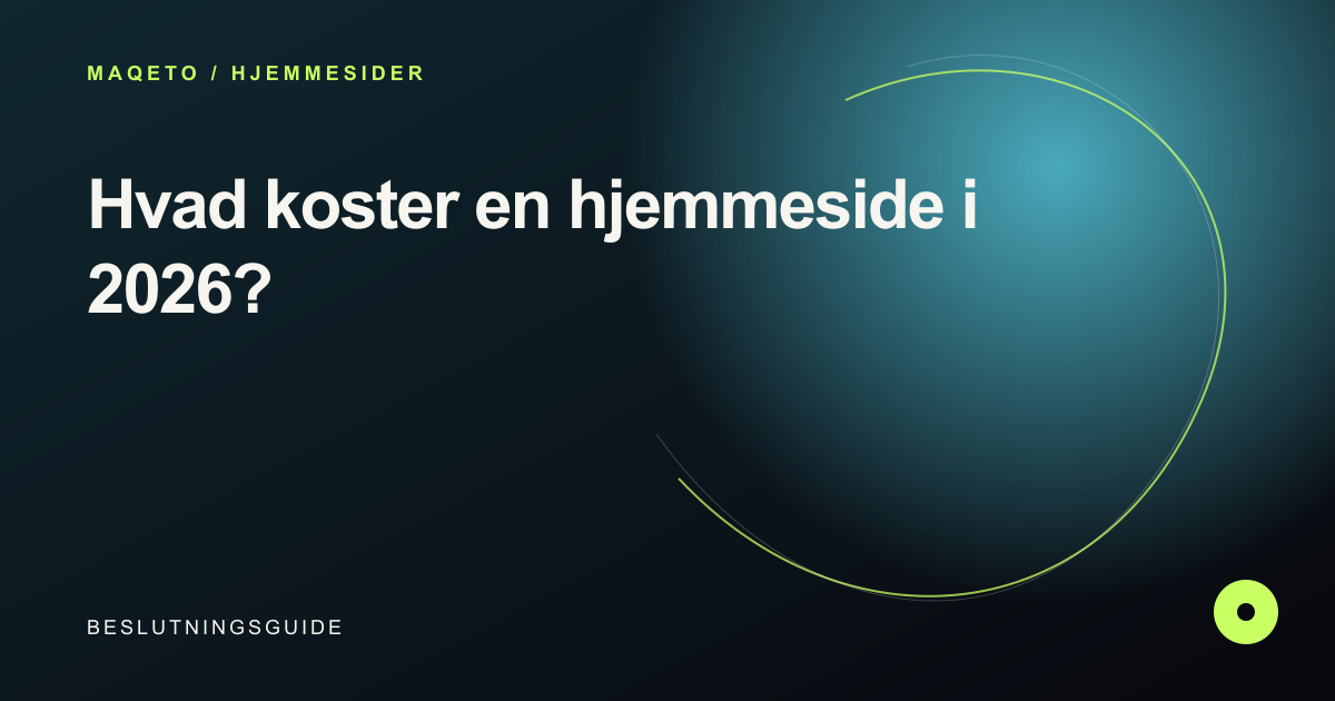 Illustration til Hvad koster en hjemmeside i 2026?