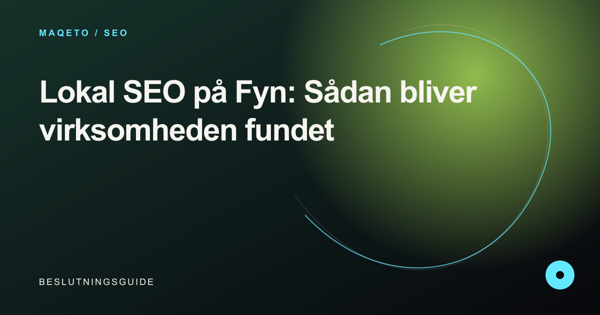 Illustration til Lokal SEO på Fyn: Sådan bliver virksomheden fundet